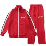 palm angels survetement homme single color red